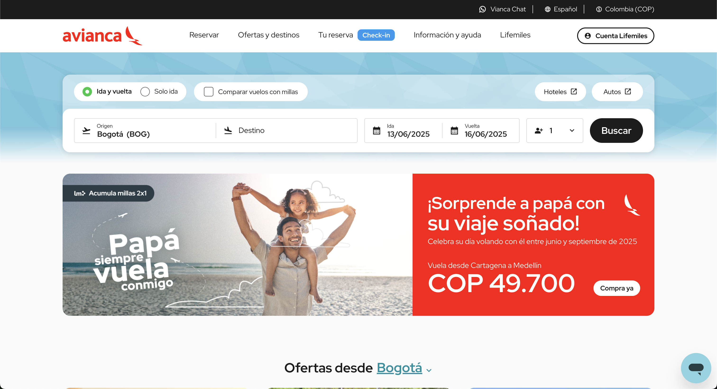 Avianca web